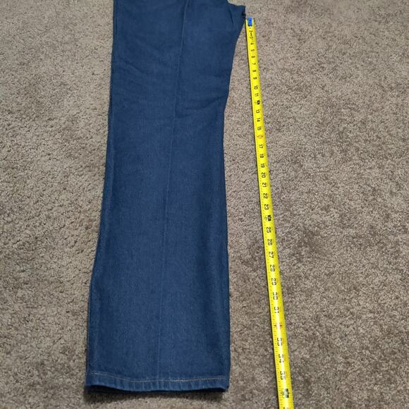 Wrangler Jeans 36 x 36 Mens Regular Fit 47MWZ PW Dark Wash Western Pants - Picture 8 of 9